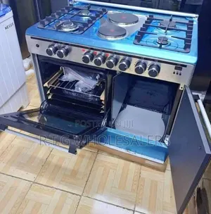 60*90 Haier 4+2 Standing Cooker With Gas Compartment and Sensor