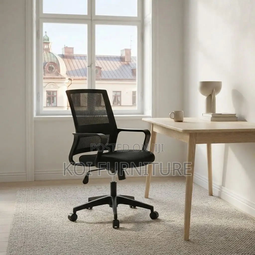 Office Chairs; Kaptains Swivel Home Office Mid Backrest Suup Chairs
