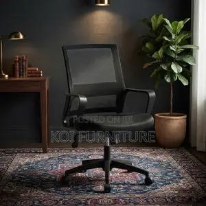Office Chairs; Kaptains Swivel Home Office Mid Backrest Suup Chairs