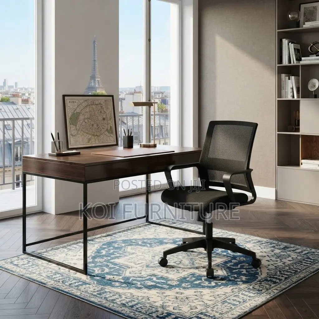 Office Chairs; Kaptains Swivel Home Office Mid Backrest Suup Chairs