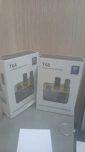 Tiktok /Content Creator T68 Wireless Lavalier Microphone