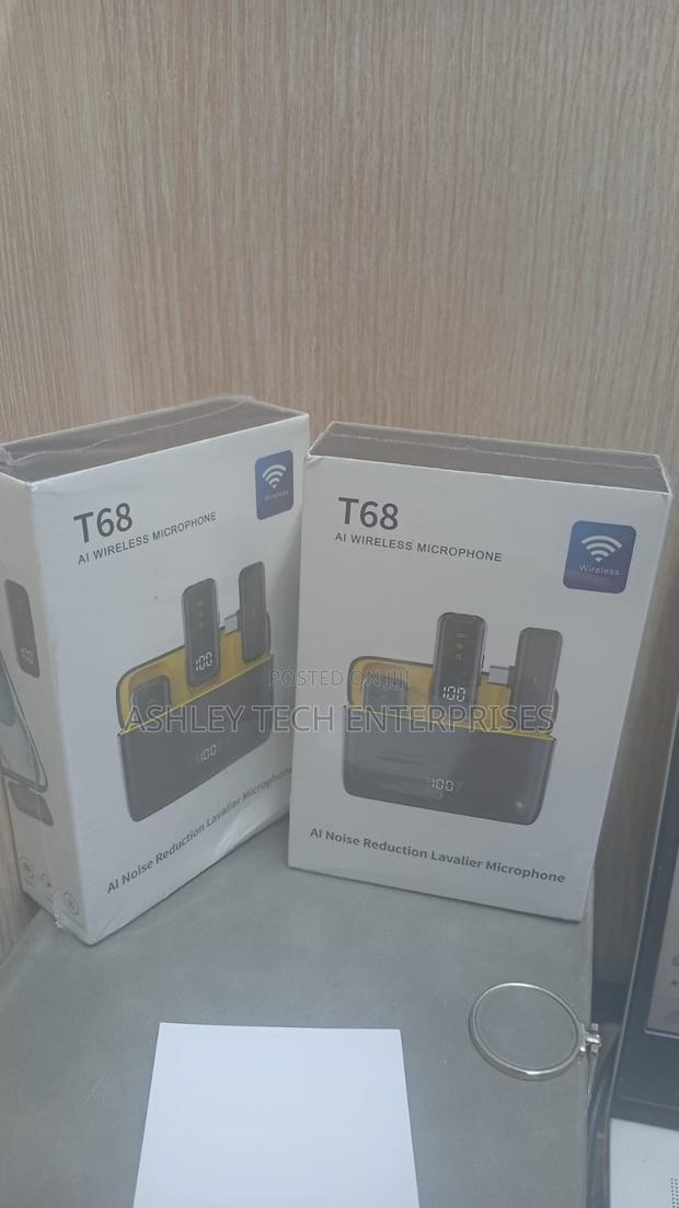 Tiktok /Content Creator T68 Wireless Lavalier Microphone