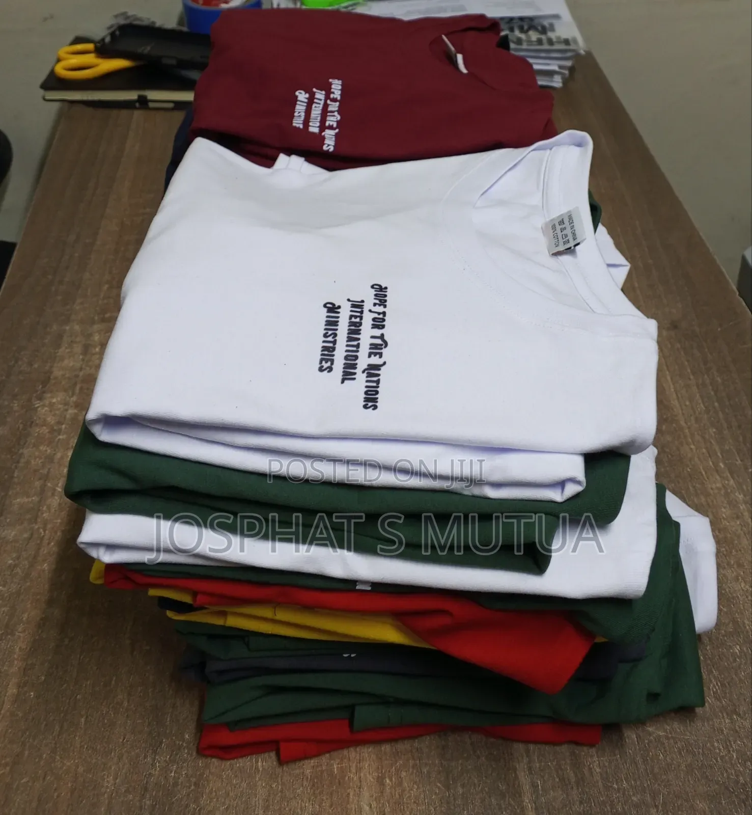 T-Shirts Branding Both Polo and Round Neck