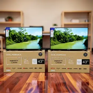 Warehouse Sale Solarmax 43 Inch Smart Android Digital QLED TVs