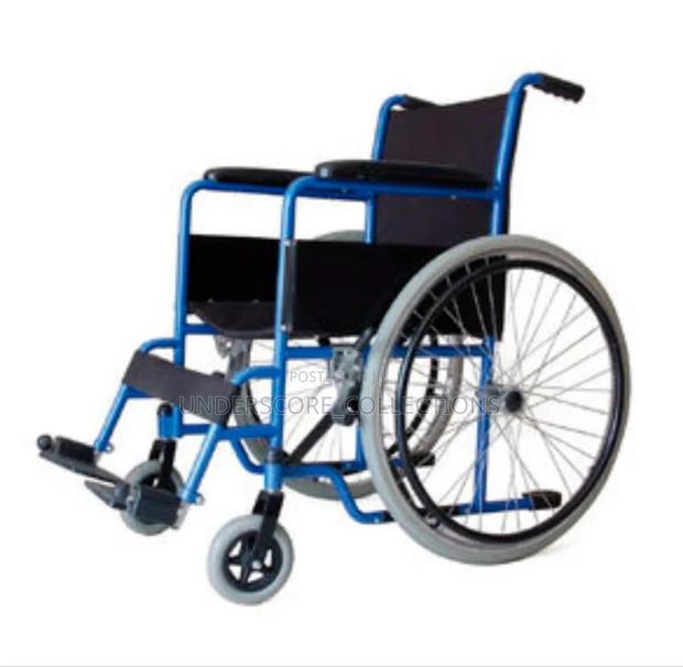 Standard Manual Wheelchair With a 18-Inch Seat Width - main view