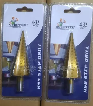 4-32mm Titanium HSS Cone Step Drill Bit