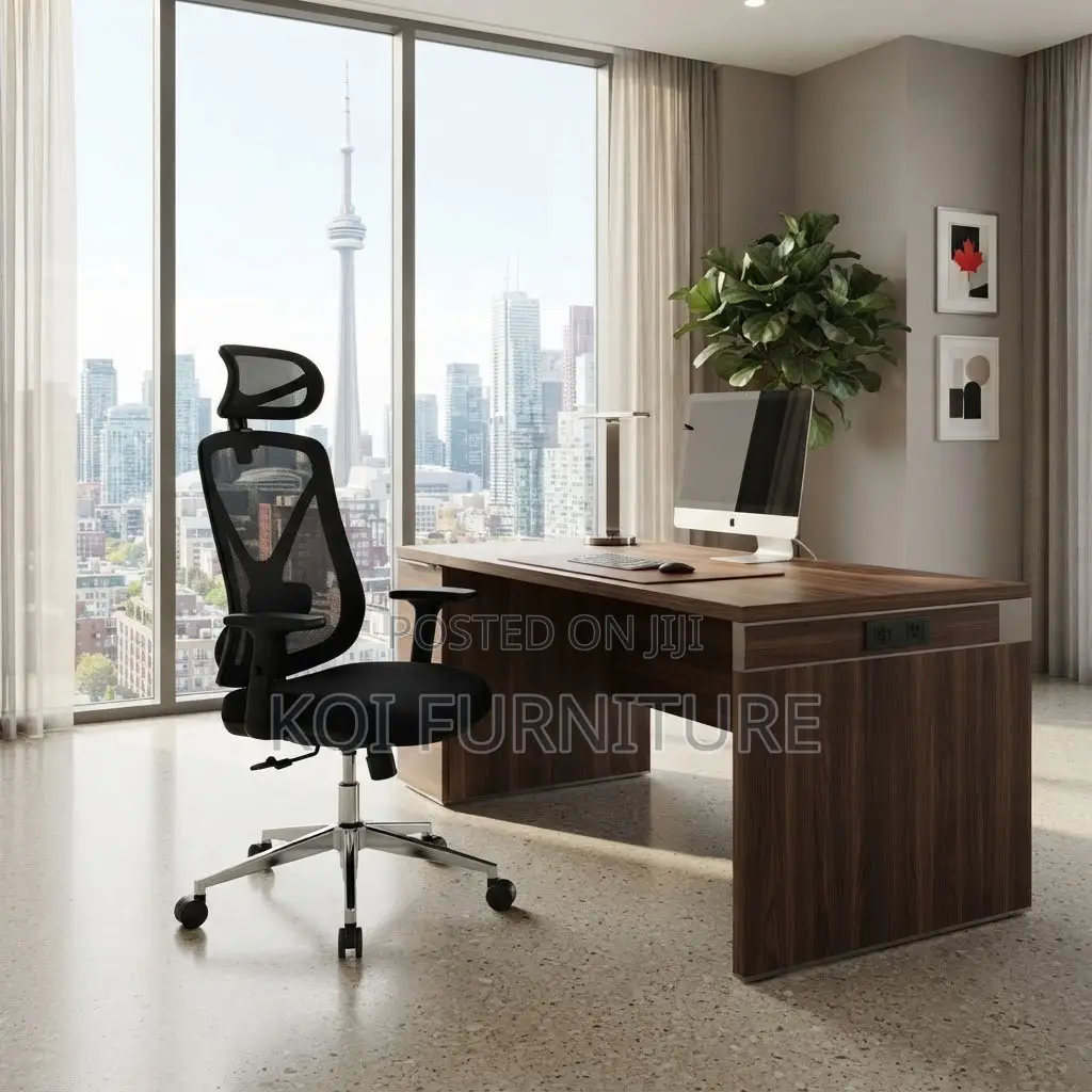 Office Chairs; Ergonomic High Backrest Swivel Practical Wae Chair