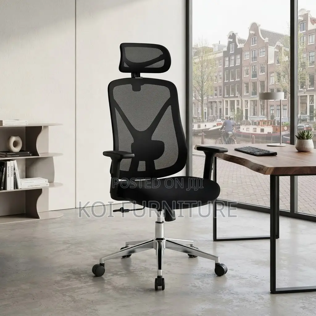 Office Chairs; Ergonomic High Backrest Swivel Practical Wae Chair