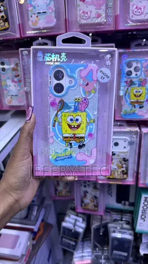 T SpongeBob SquarePants Glitter Case Variant for the iPhone 17 Pro Max