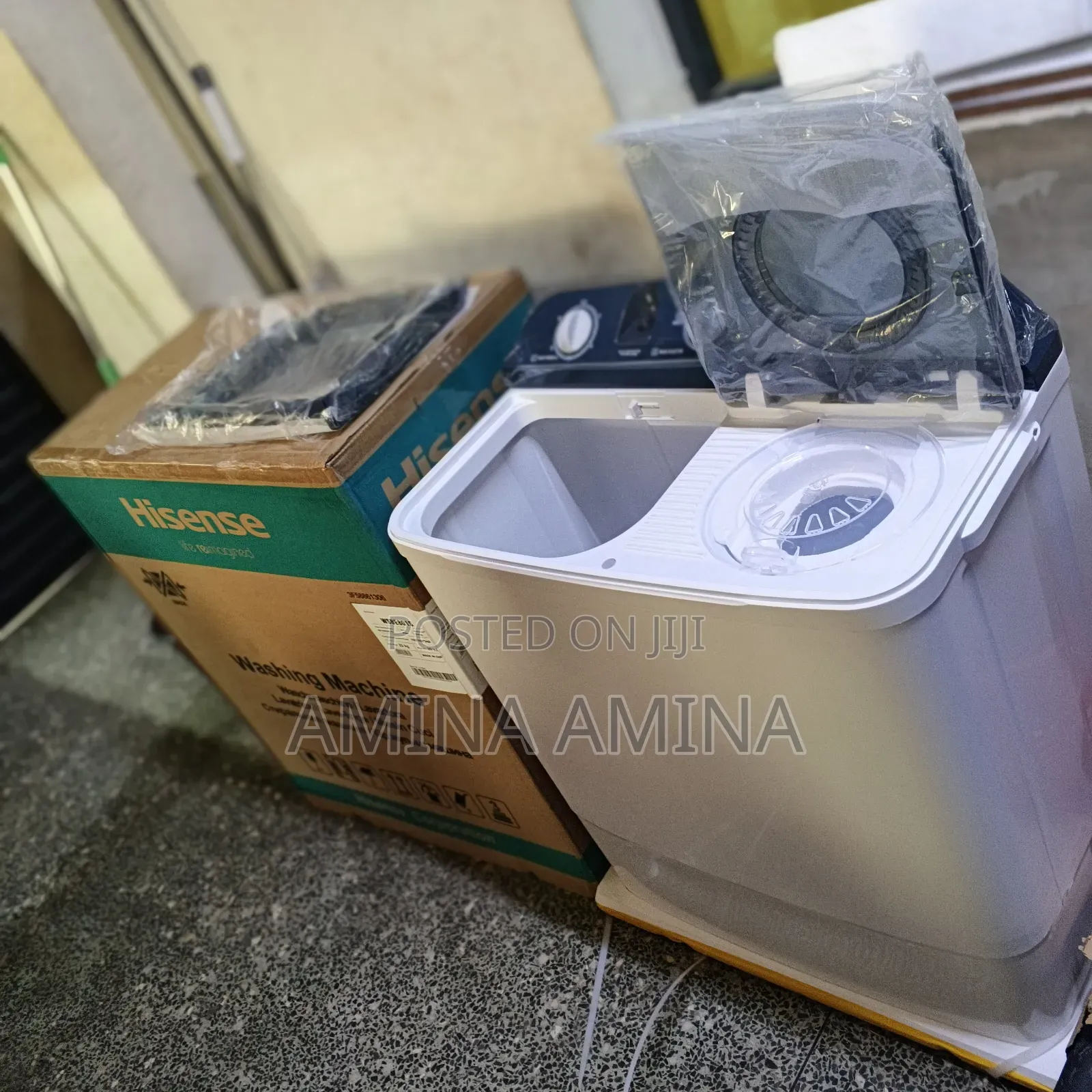 10kg Hisense Twin Tub Wash N Spin Washing Machine