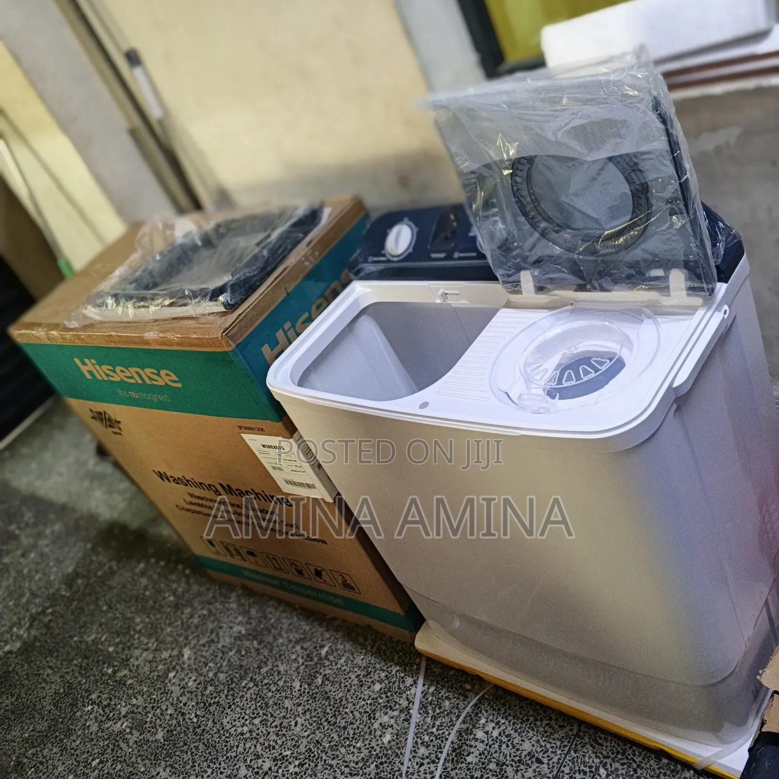 10kg Hisense Twin Tub Wash N Spin Washing Machine