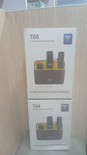 New Smart Audio T68 Mini Wireless Microphone Tiktok