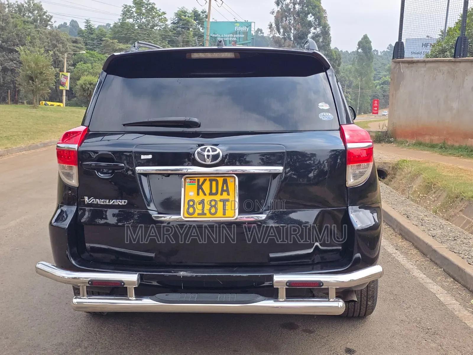 Toyota Vanguard 2013 Black