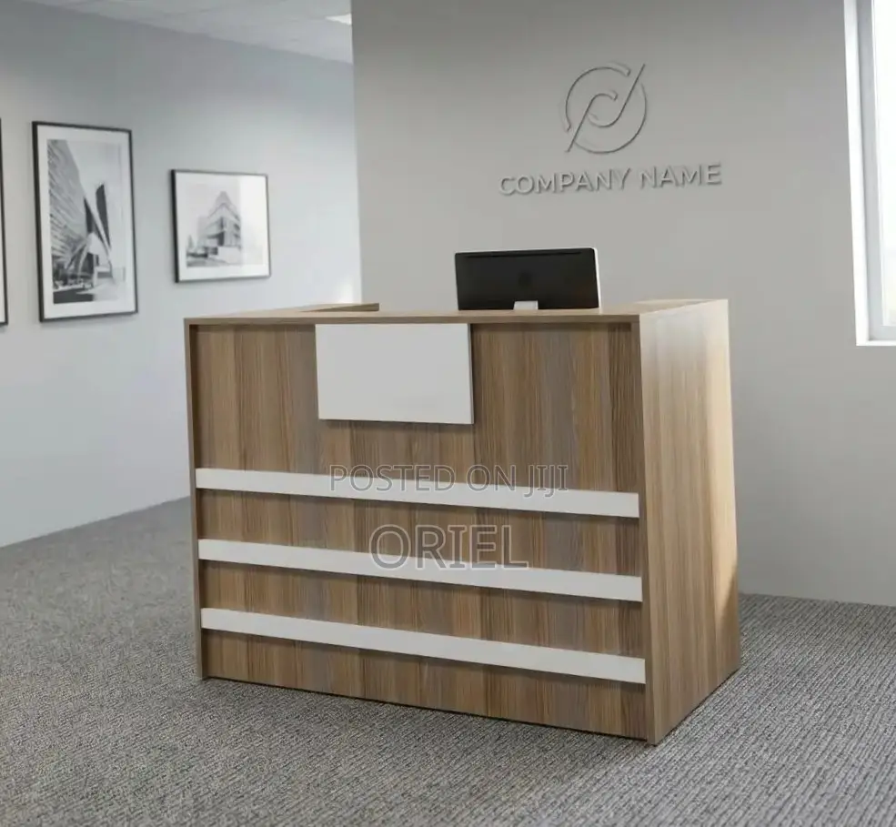 1.2m Office Reception Counter Desk : Premium Reception Desk