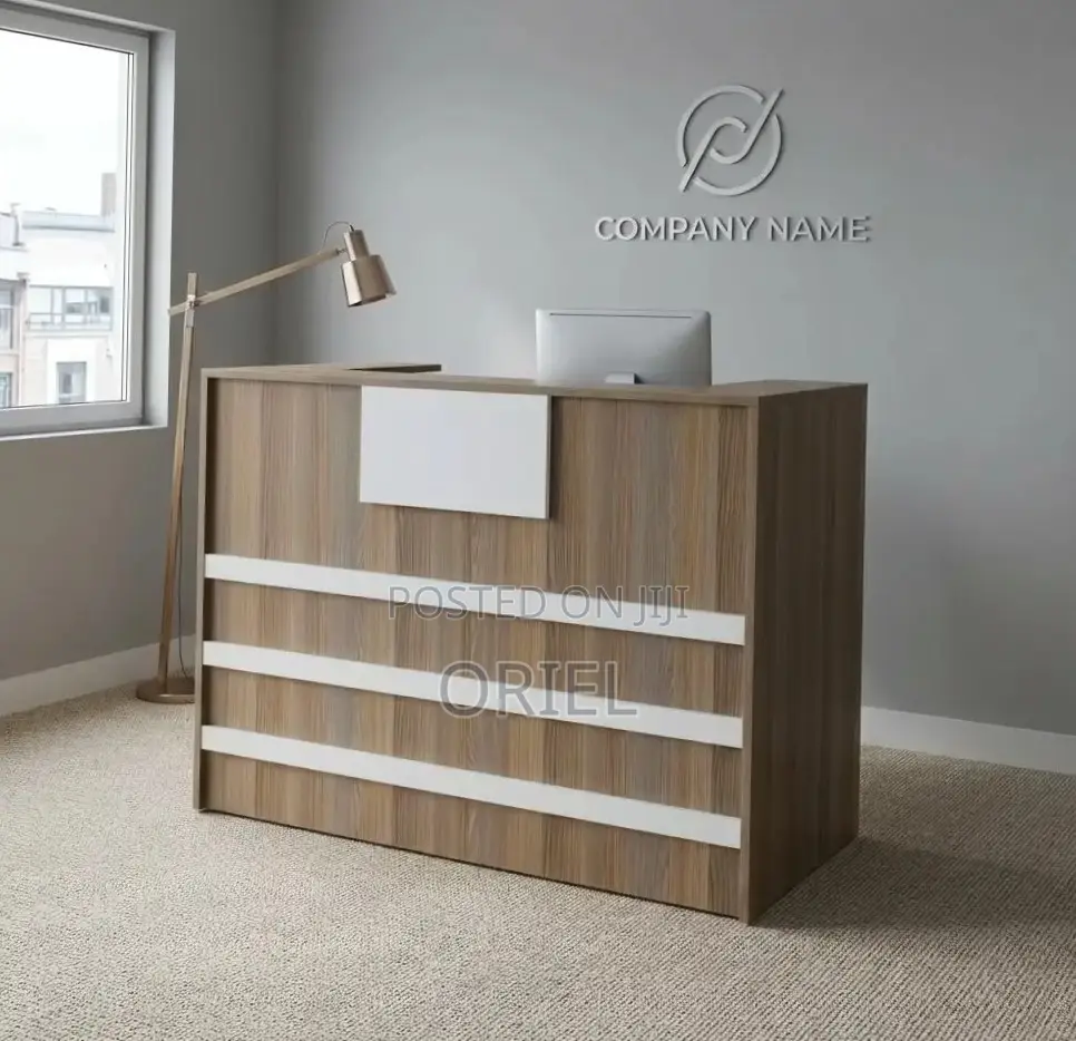 1.2m Office Reception Counter Desk : Premium Reception Desk