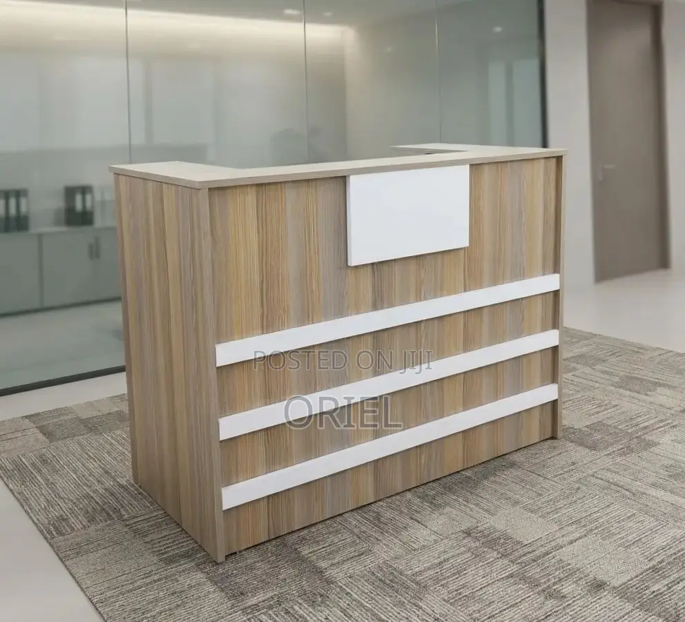1.2m Office Reception Counter Desk : Premium Reception Desk
