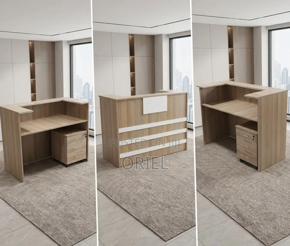 1.2m Office Reception Counter Desk : Premium Reception Desk