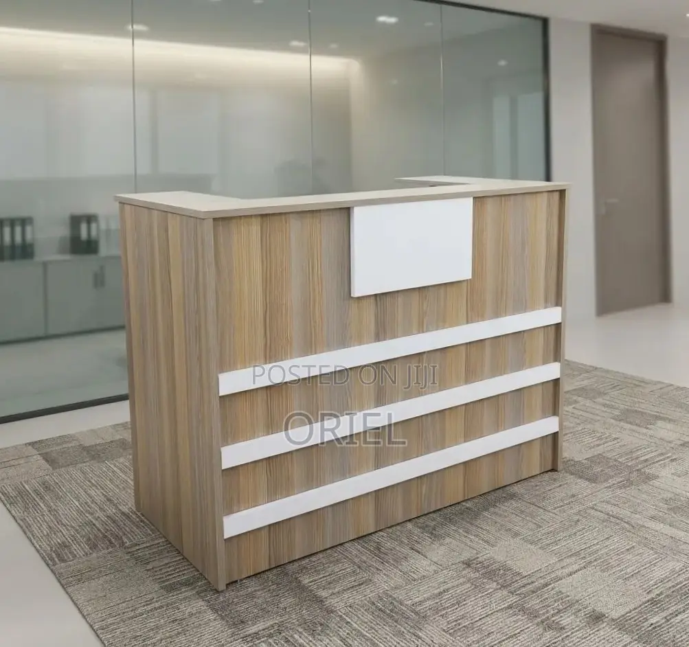1.2m Office Reception Counter Desk : Premium Reception Desk