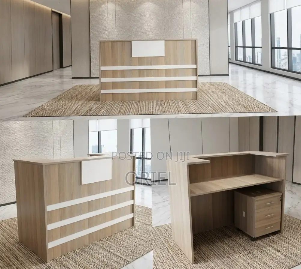 1.2m Office Reception Counter Desk : Premium Reception Desk