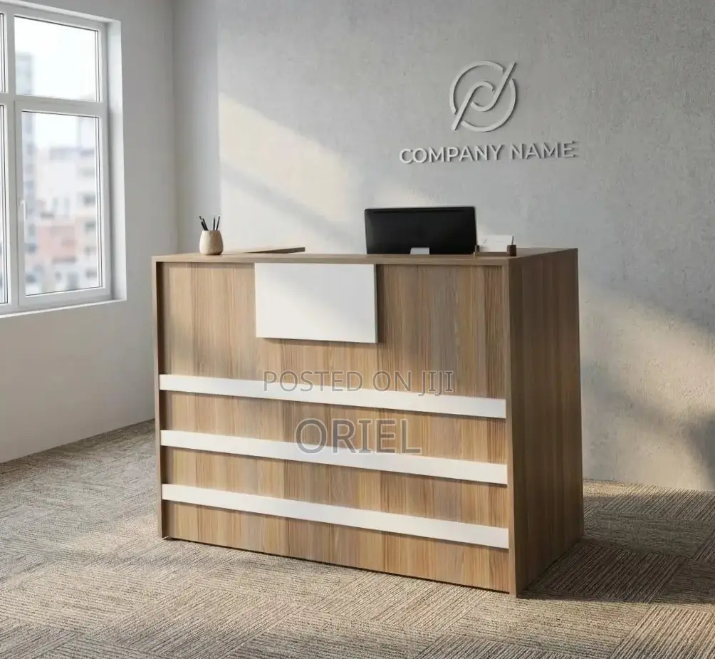 1.2m Office Reception Counter Desk : Premium Reception Desk