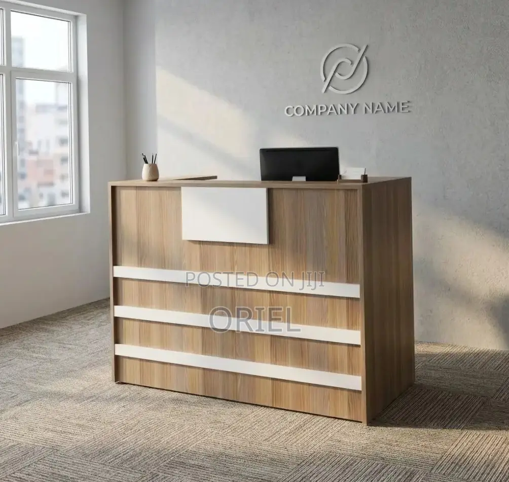 1.2m Office Reception Counter Desk : Premium Reception Desk
