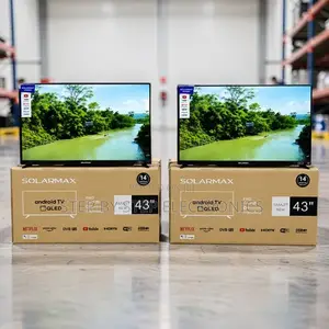 Price Drop Solarmax 43 Inch Smart Android Digital QLED TVs
