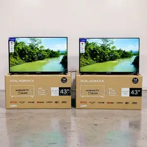 Price Drop Solarmax 43 Inch Smart Android Digital QLED TVs