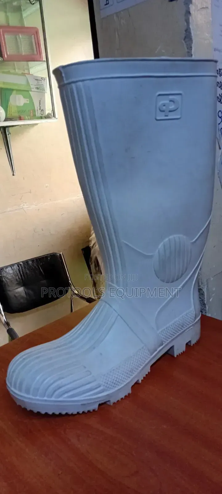 White Gumboot Size 40