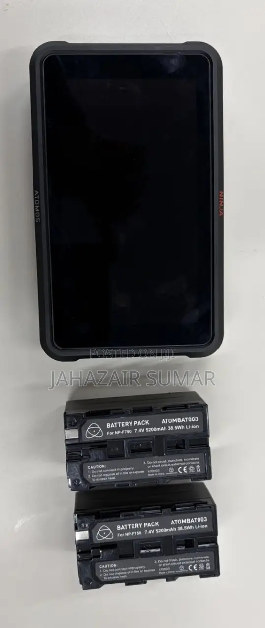 Atomos Ninja V5"4K Monitor-Recorder + 2 Batteries