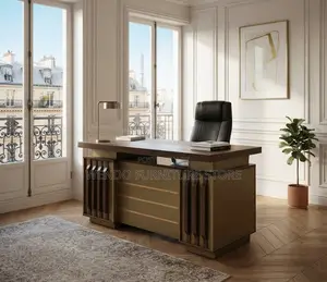 Office Desk; 1400mm Offices Golden Executive Management Desk