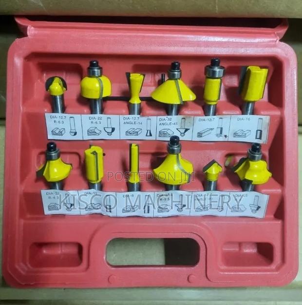 12 PCS Router Bit Set - main view