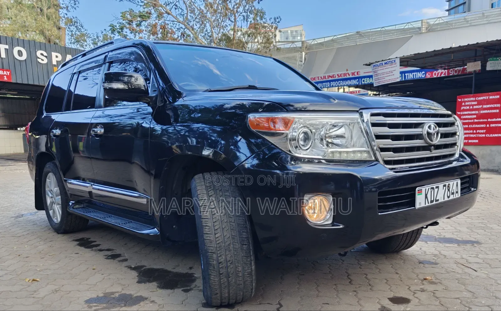 Toyota Land Cruiser 2012 Black