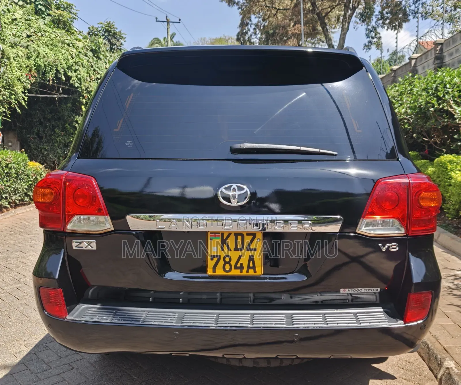 Toyota Land Cruiser 2012 Black