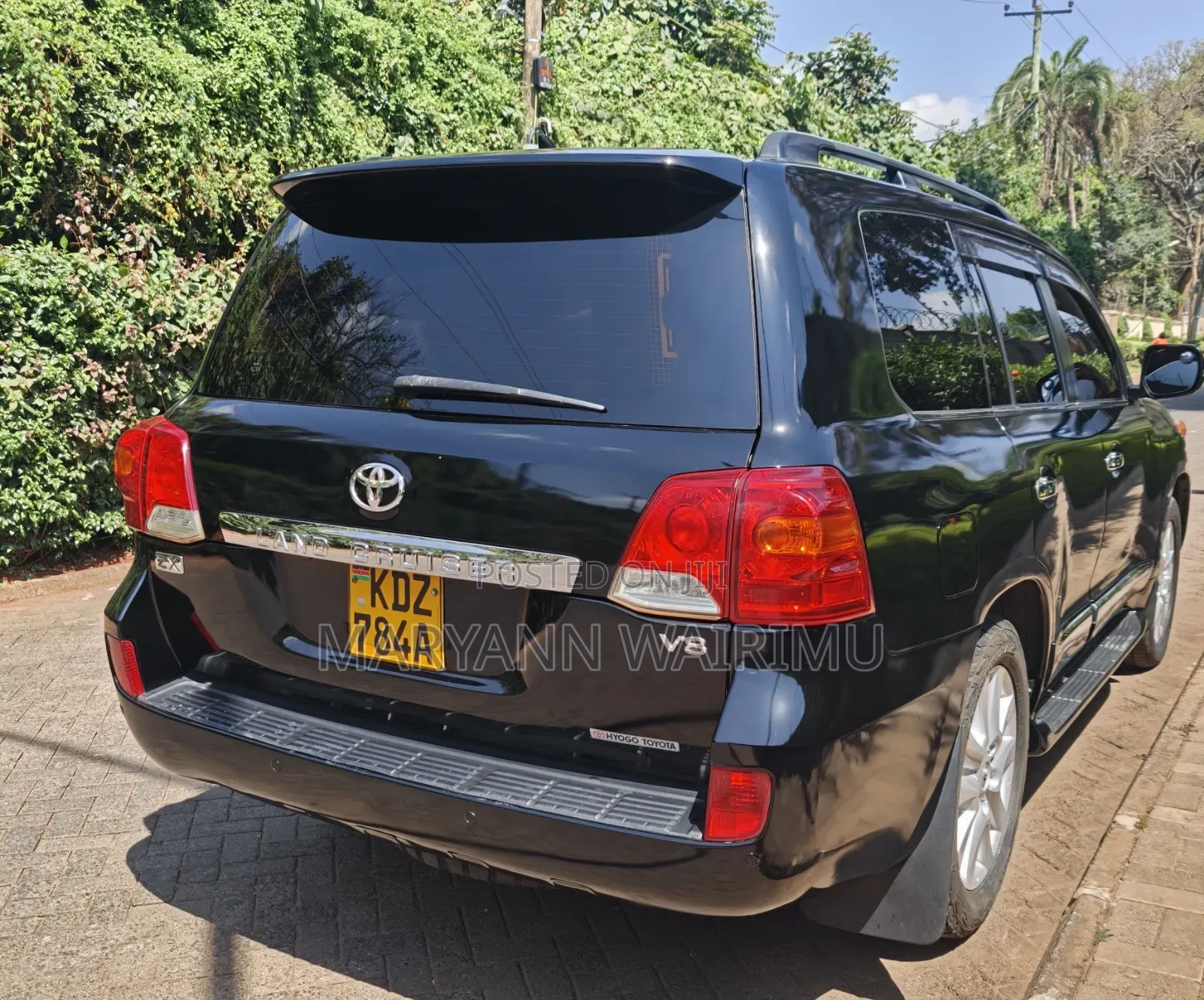 Toyota Land Cruiser 2012 Black