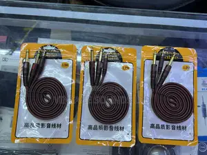 3.5mm Stereo to Dual 6.35mm Audio Cable 1.5 Meters( One Piece)