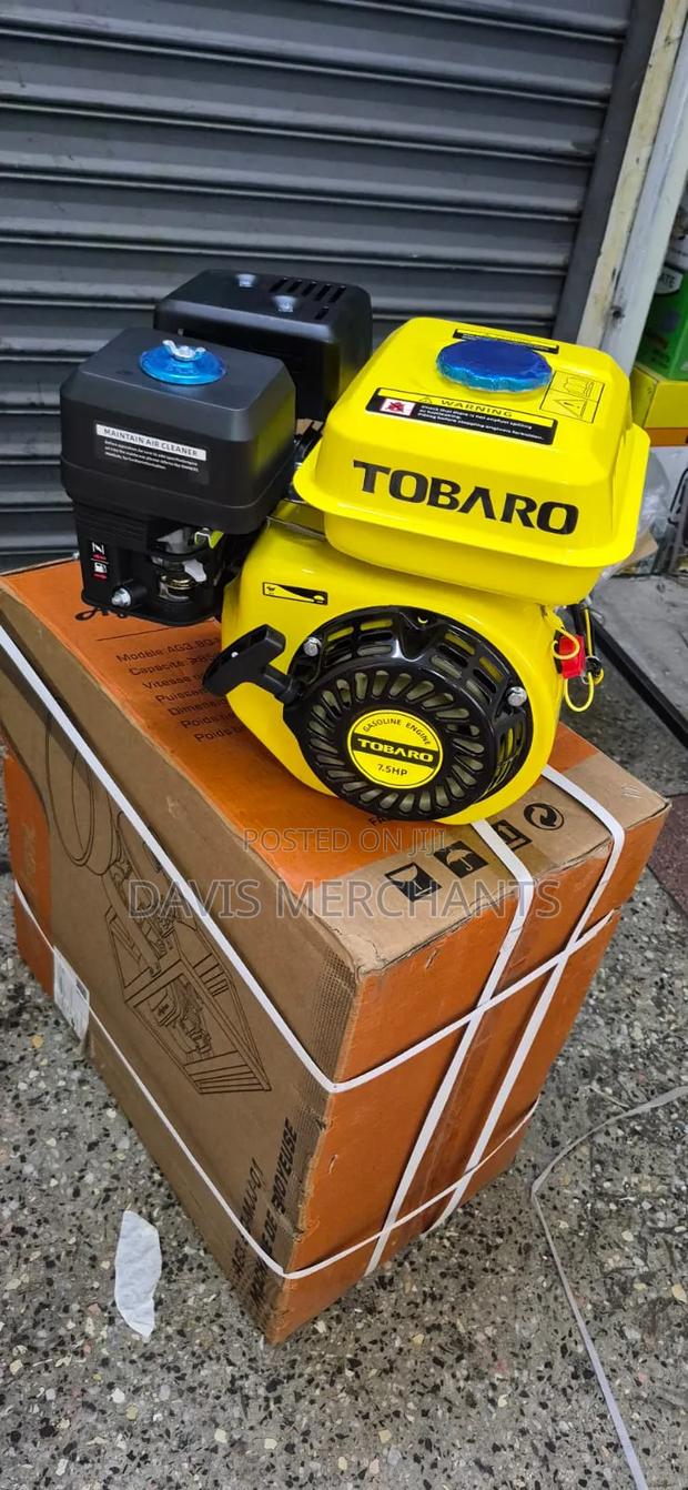 Tobaro 4 Stroke Engine Gasoline Powered 7.5 HP Durable Make - thumbnail 2
