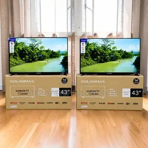 Price Slash Solarmax 43 Inch Smart Android Digital QLED TVs