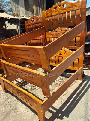Mahogany Wooden Beds 5×6 Feets