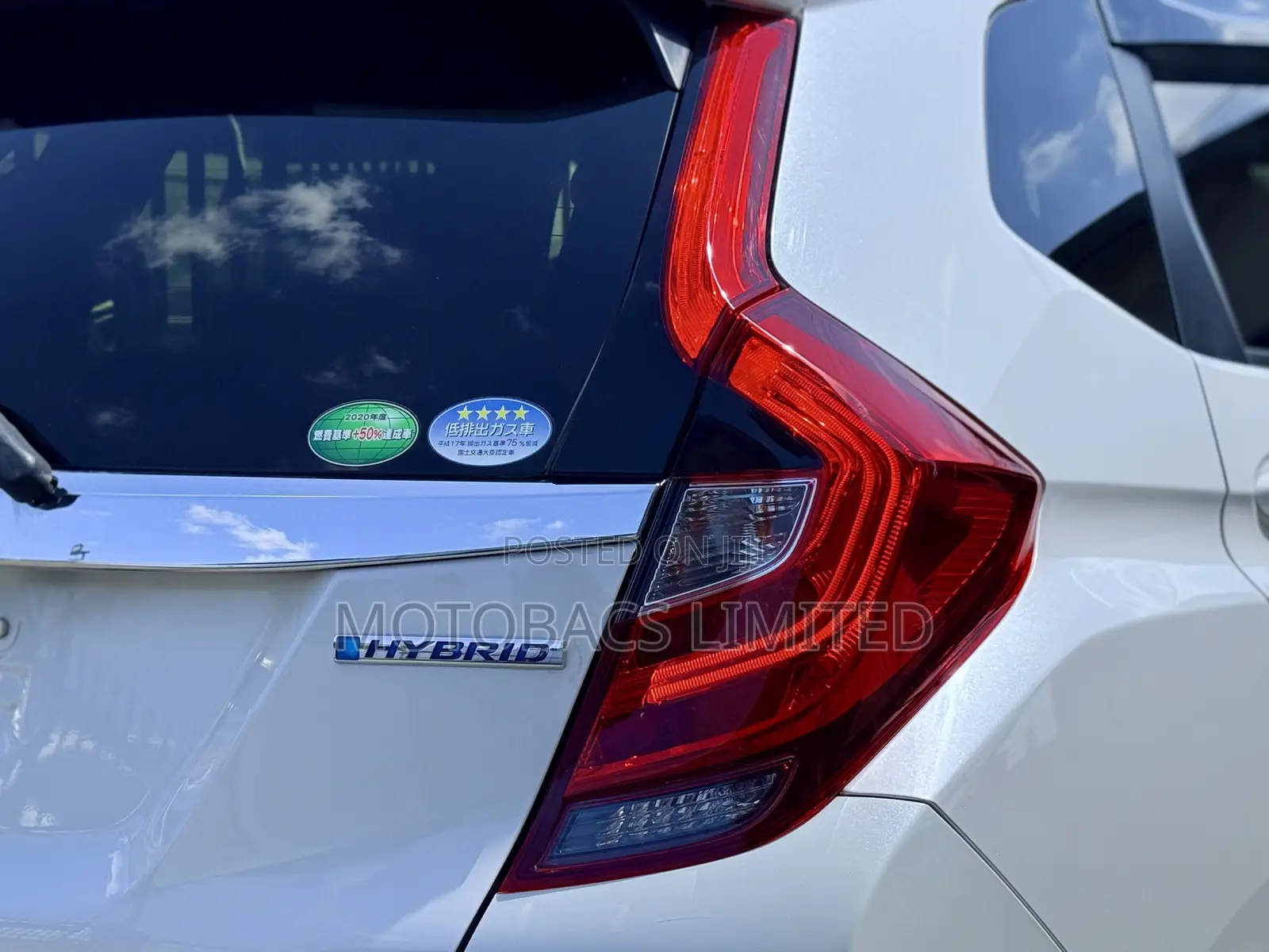 Honda Fit Sport 2019 White