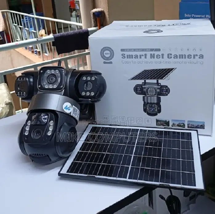 Hd Security With Sim Card Support V380 CCTV With Free Solar Panel