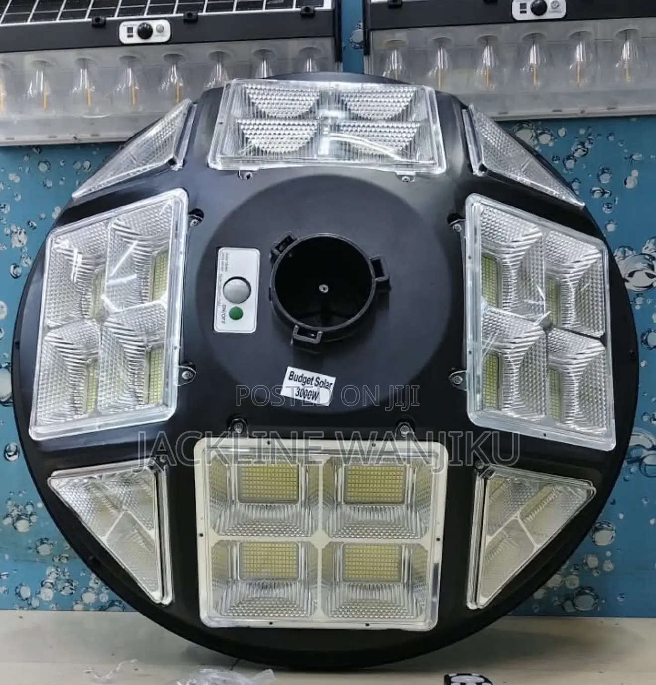 *3000Watts Budget Solar UFO 360 Solar Streetlight/ Flood Light