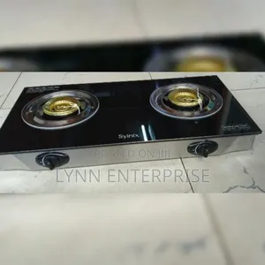 Syinix Table Top Double Burner 120mm Die-Cast Double Burner