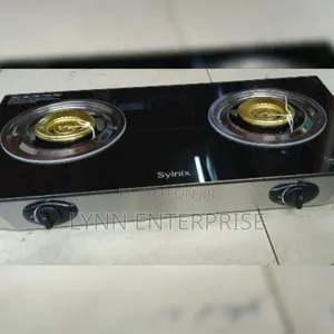 Syinix Table Top Double Burner 120mm Die-Cast Double Burner