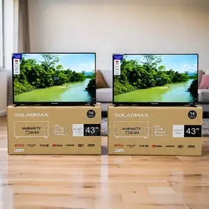 Budget Sale Solarmax 43 Inch Smart Android Digital QLED TVs