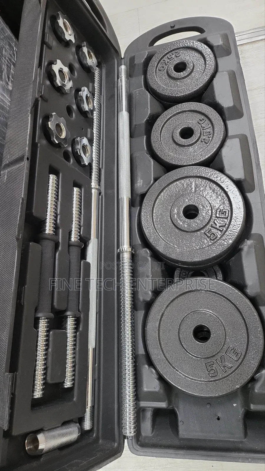 Euromax York 50kg Dumbbells Set