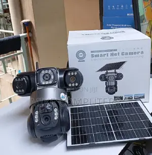 Outdoor PTZ Camera Al V380 4g Triple Lens