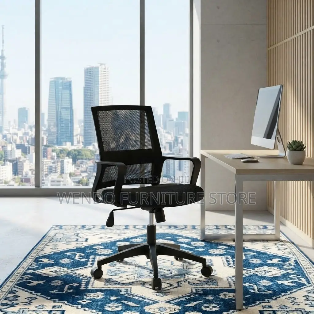Office Chairs; Breathable Mesh Fabric Recliner Captain Chairs