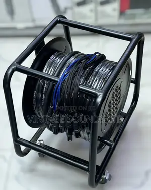 24-Channel 30m Mic Audio Snake Cable | 19" Rackmount Box