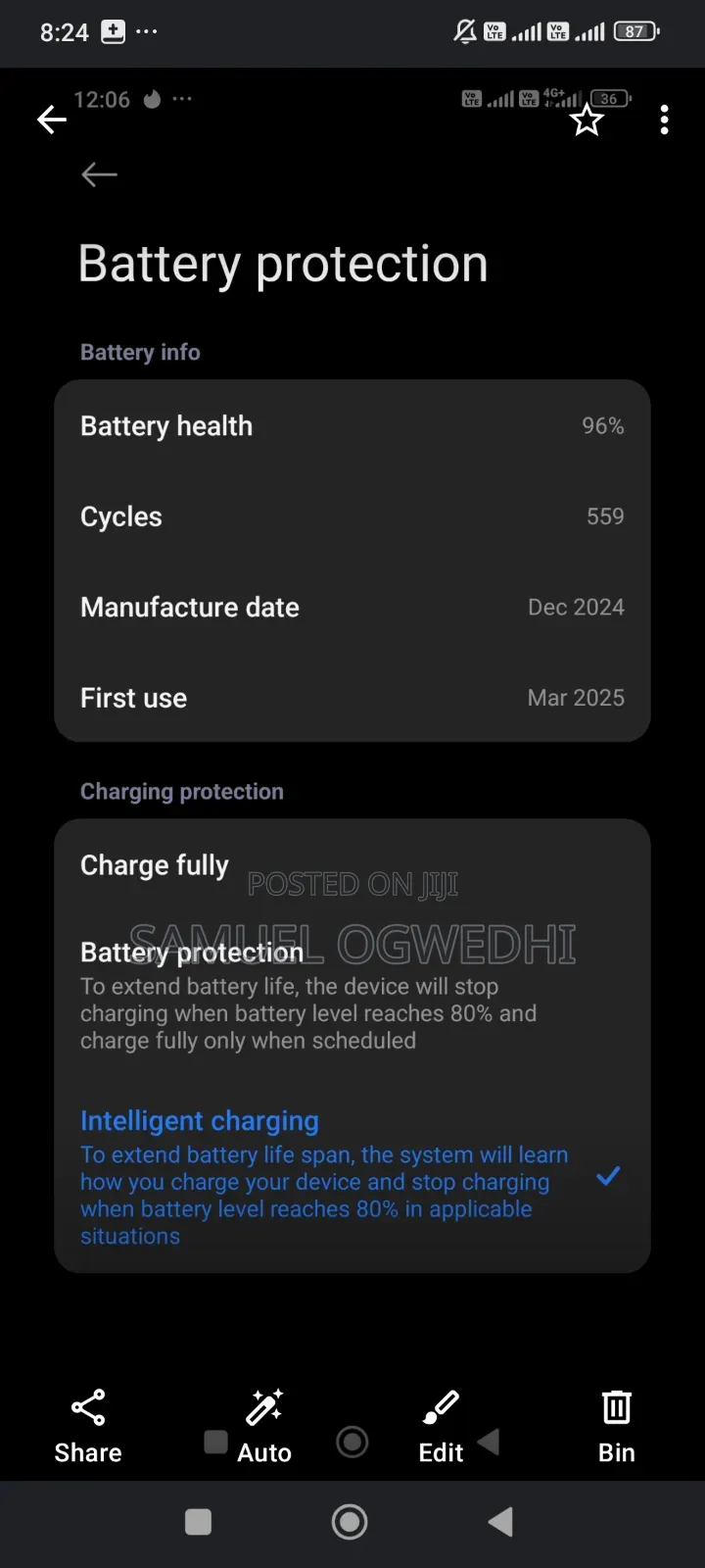 Xiaomi Redmi Note 14 4G 256 GB Blue