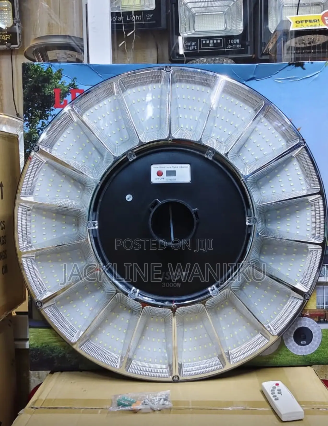*3000W UFO Solar Round Street Light*=/ Round Flood Light 3000w